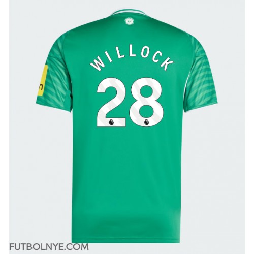Camiseta Newcastle United Joe Willock #28 Visitante Equipación 2025-26 manga corta